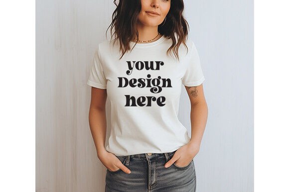 Bella Canvas 3001 Graphics for T-Shirts
