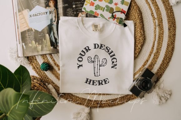Comfort Colors Mockup: T-Shirts & Graphics