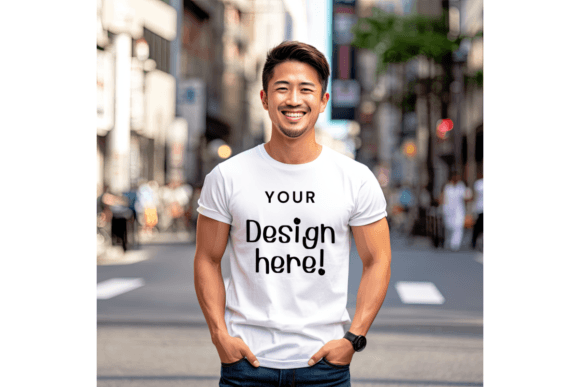 Crewneck Mockup for T-Shirts & Graphics
