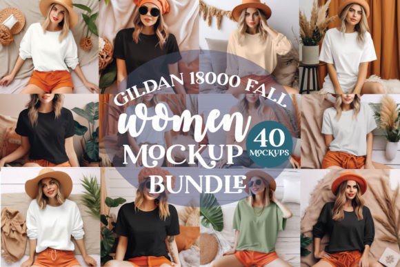 Fall Graphics & T-Shirts: Gildan 18000 Mockup Review