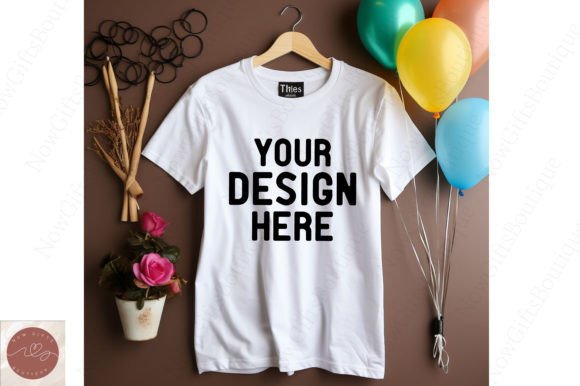 Happy New Year Men Mockup 5: Graphics for T-Shirts