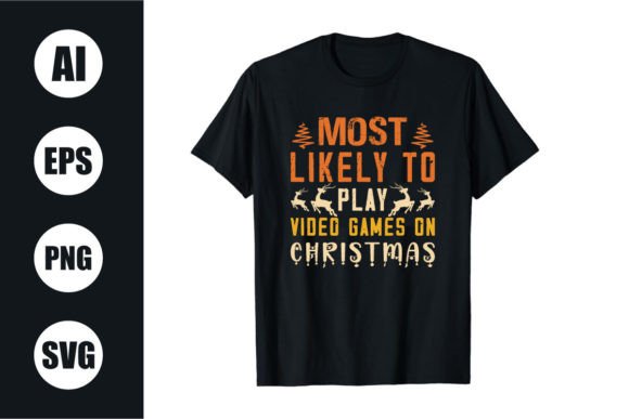 Reviewing Christmas T-Shirt Design 91 for Embroidery