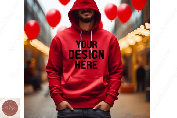Reviewing Happy New Year Men Hoodie Mockup 22