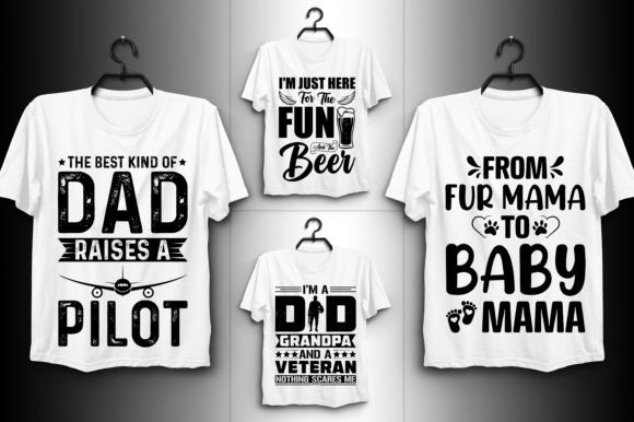 Typography T-Shirt Graphics for Blog Design